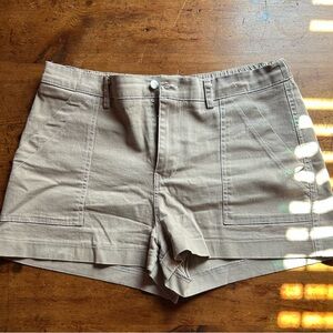 Casual Tan Women's Cargo Shorts